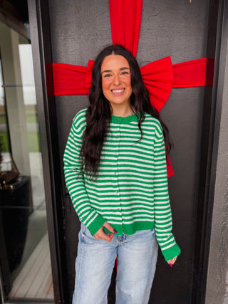 Scout Striped Cardigan