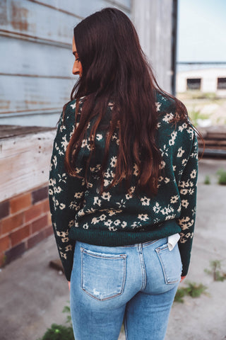 Ava Floral Sweater