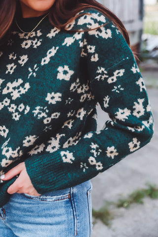 Ava Floral Sweater