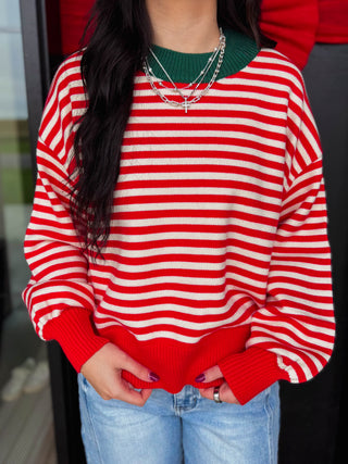 Nicki Striped Sweater