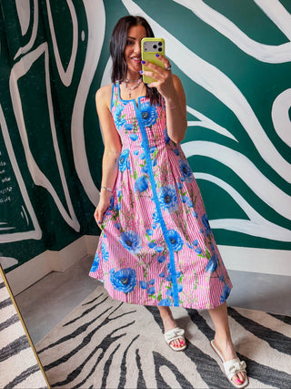 Jordynn Floral Midi Dress