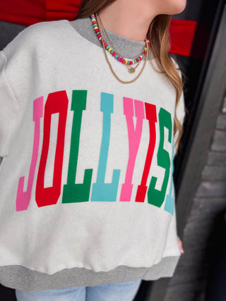 Jollyish & Bright Reversible Mock Neck