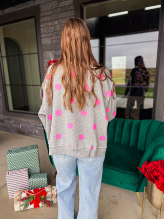 Jollyish & Bright Reversible Mock Neck