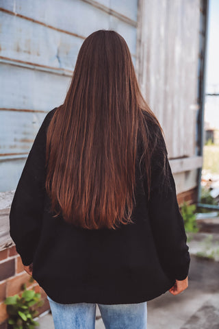 Hazel Cardigan-Black