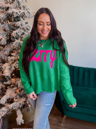 Merry Moments Sweater