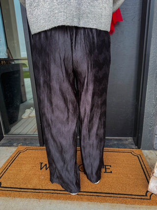 Champagne Wishes Pants-Black