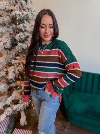 Theo Striped Sweater