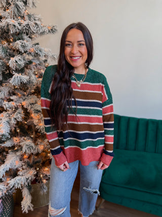 Theo Striped Sweater