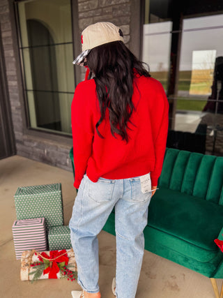 Erika Sweater-Red