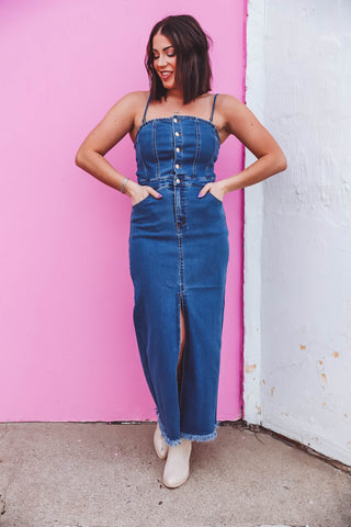 Roxie Denim Dress