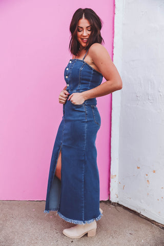 Roxie Denim Dress