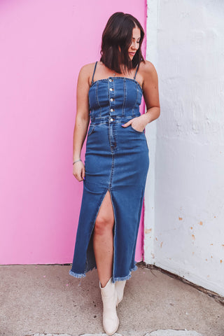 Roxie Denim Dress