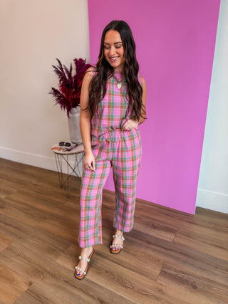 Color Theory Plaid Pants