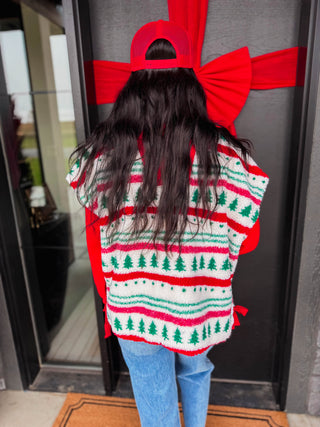 Feelin' Festive Sherpa Vest