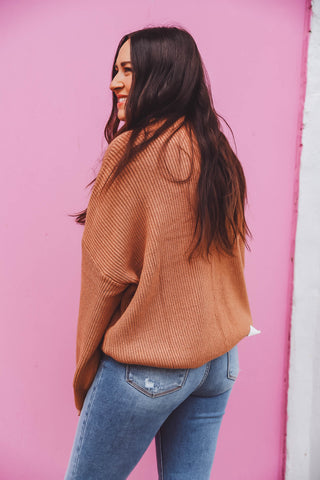 Aubrey Sweater-Caramel