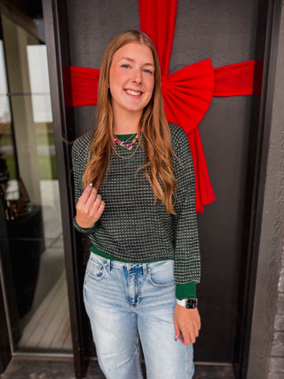 Steph Pullover-Hunter Green