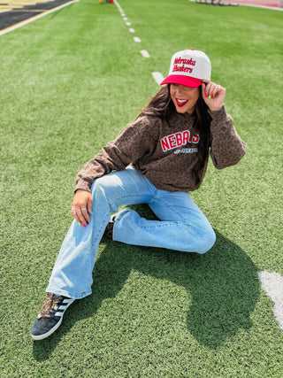 Nebraska Script Canvas Hat