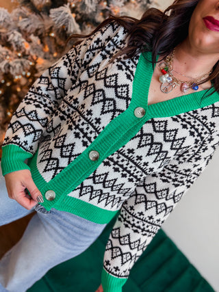 Winter Cabin Cardigan