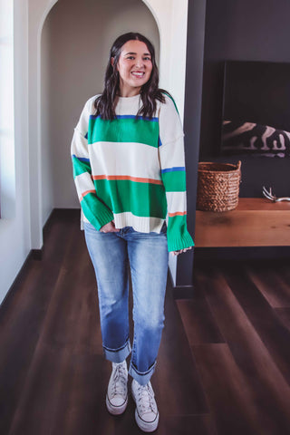 Ember Striped Sweater