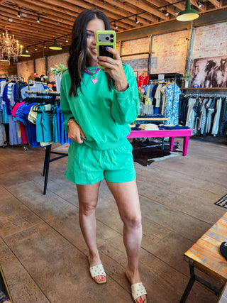Simply Styled Shorts-Jade