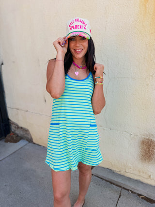 Cami Striped Active Dress