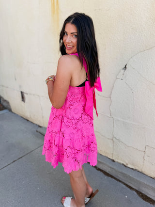 In A Bow Mini Dress Small
