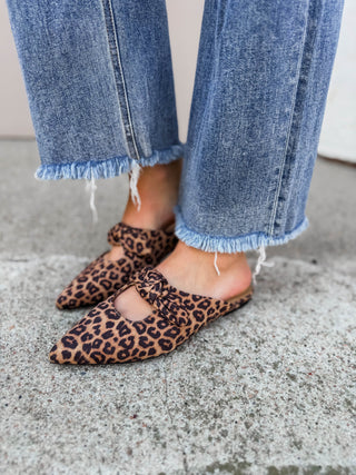 Corky's Knotty But Nice Mules-Leopard