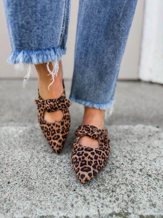 Corky's Knotty But Nice Mules-Leopard