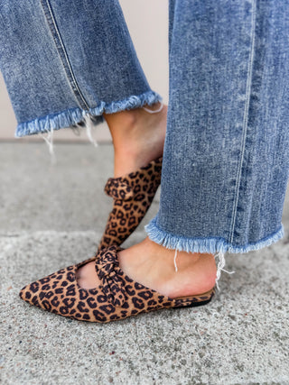Corky's Knotty But Nice Mules-Leopard