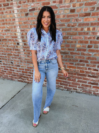 Regina Floral Top