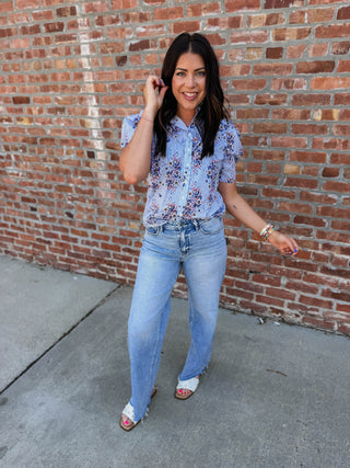 Regina Floral Top