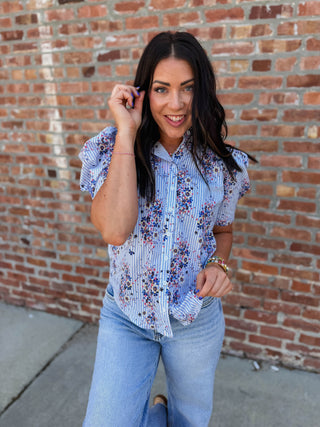 Regina Floral Top