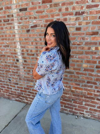 Regina Floral Top