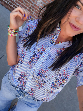 Regina Floral Top