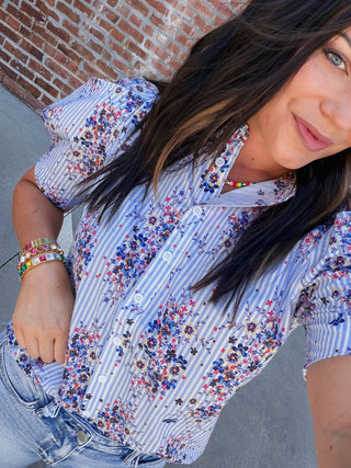 Regina Floral Top