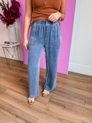 Natalie Denim Pants