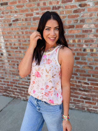 Tara Floral Tank