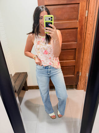 Tara Floral Tank