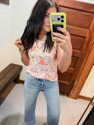 Tara Floral Tank