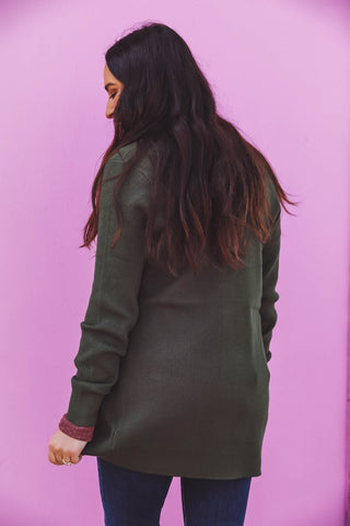 Tara Cardigan-Pine