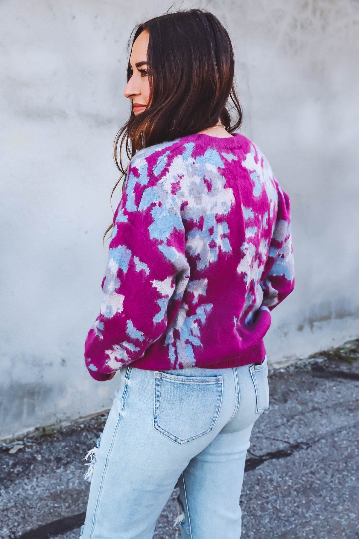 Maggie Floral Sweater
