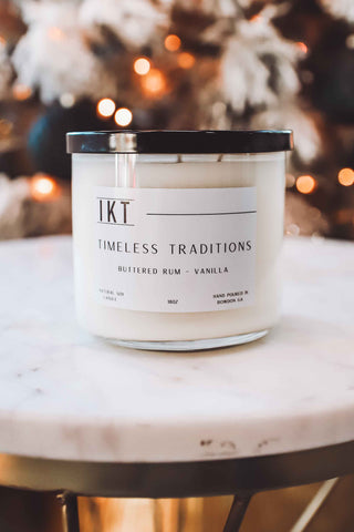 Flicker + Flame 18oz Candle-Timeless Traditions