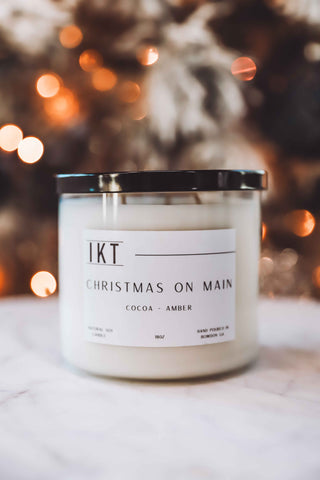 Flicker + Flame 18oz Candle-Christmas on Main