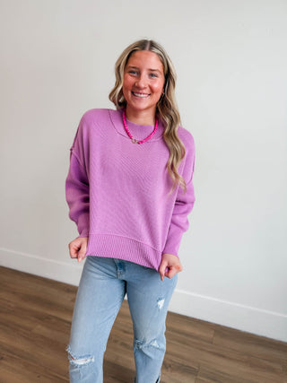 Naomi Sweater-Mauve