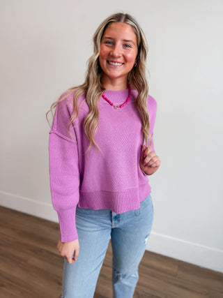 Naomi Sweater-Mauve