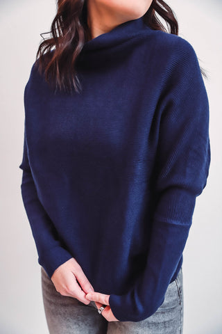 Kiley Sweater-Navy