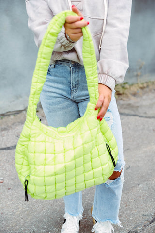 On The Go Tote-Neon