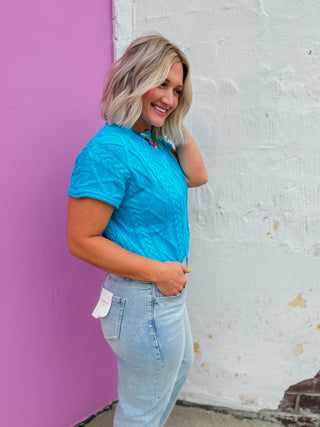 Josie Cable Knit Top