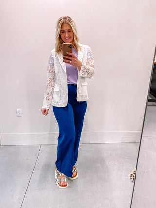 Palmer Lace Blazer