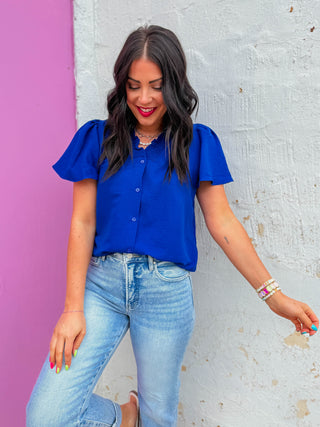 Katy Top-Royal Blue